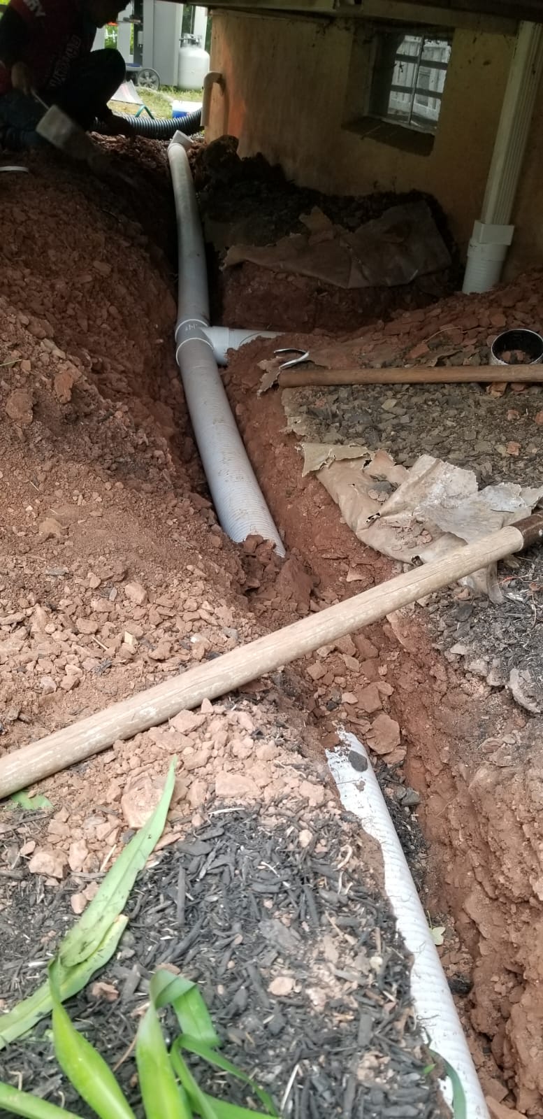Drain System Install